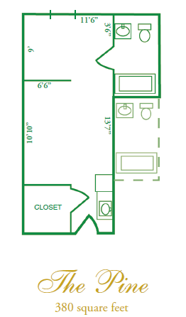 Arbor House Marble Falls floor plan